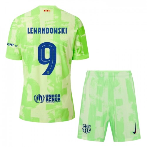 Ensemble Maillot FC Barcelone Lewandowski 9 Third 2024-25 Enfant Ensemble Maillot FC Barcelone Lewandowski 9 Third 2024-25 Enfant
